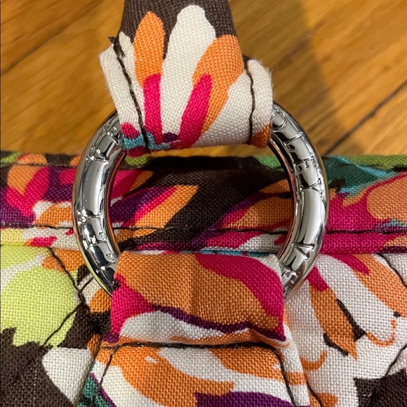 NWT Vera Bradley Multicolor Floral Tote Frame Bag - Picture 10 of 12